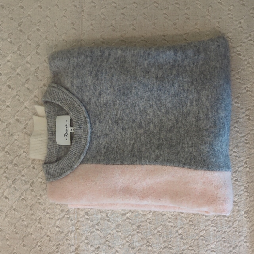 3.1 Phillip Lim Lofty Colorblock Sweater